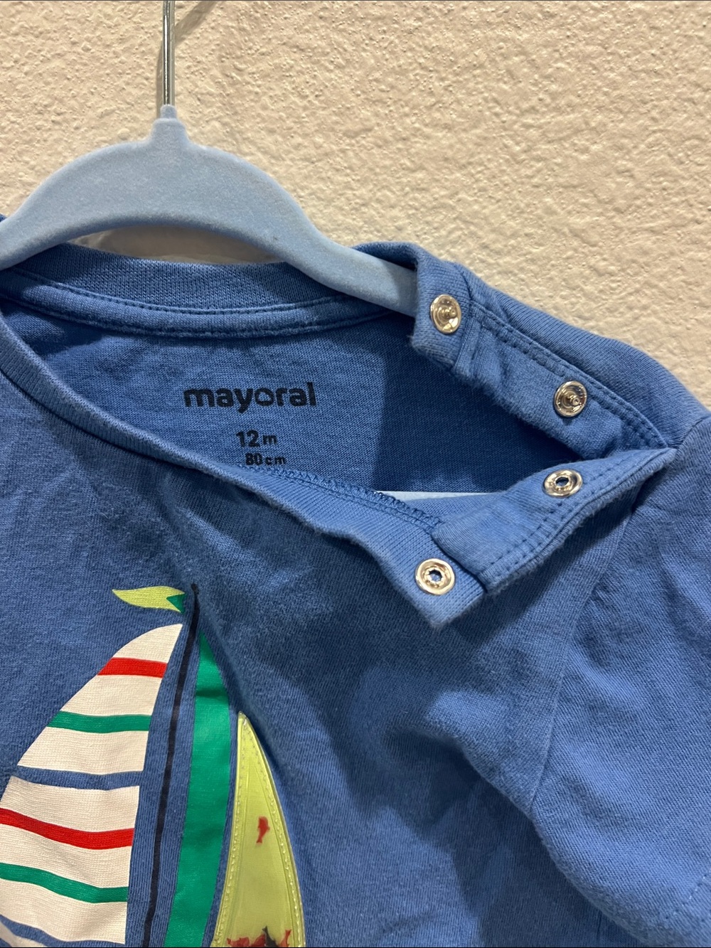 Blue Kids Sailboat Graphic Tee - Unbranded - Picture 4 of 5